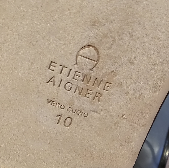 Etienne Aigner Emery Lace-Up Oxford Grey size 10 - Picture 5 of 16